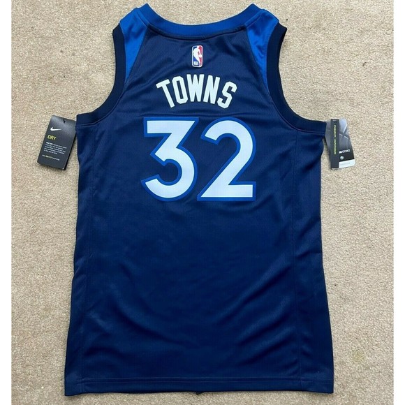 Nike Minnesota Timberwolves Karl Towns Swingman NBA Jersey 864491-420 Size S 40 - Picture 2 of 7
